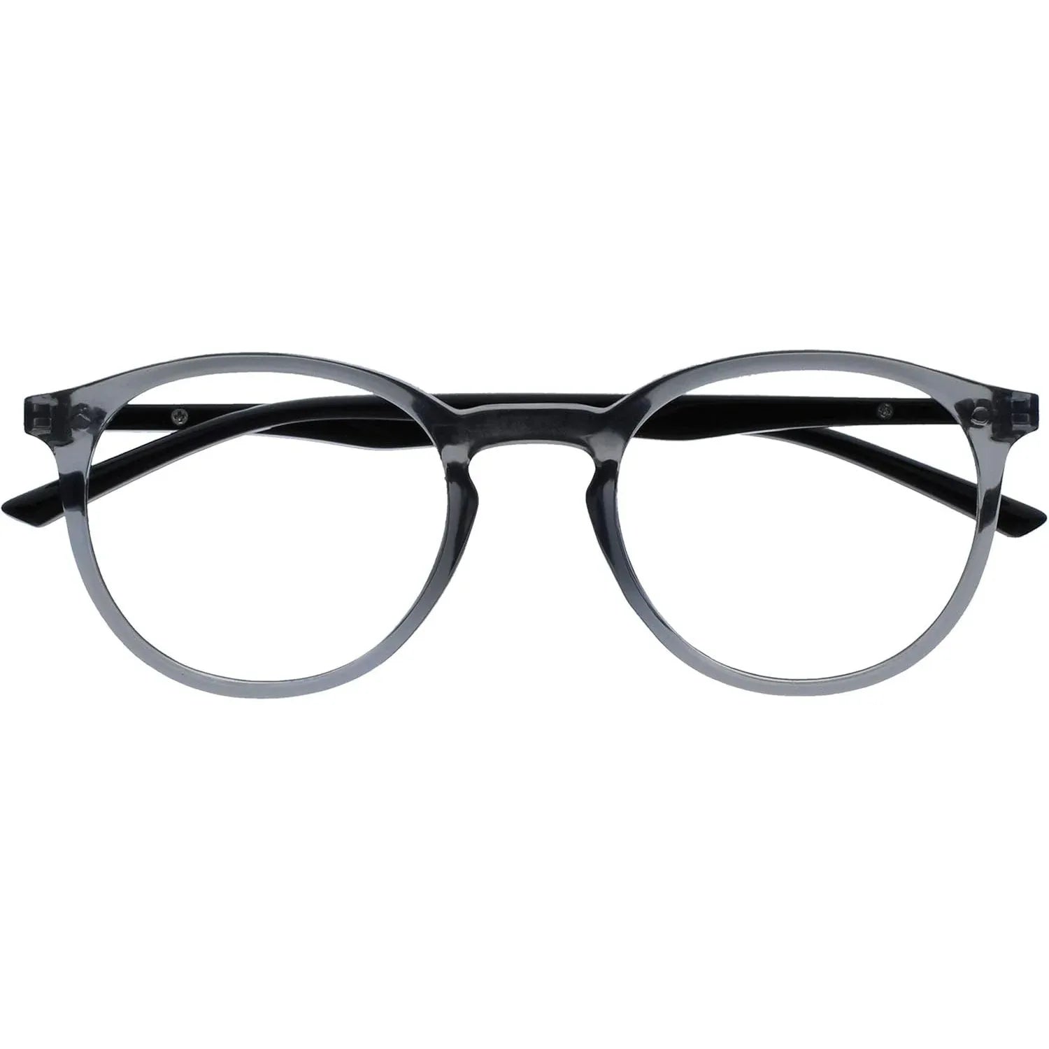 OPULIZE Met Blue Light Reading Glasses Slim Round Frame Anti‑Glare - Gomix Brands Outlet